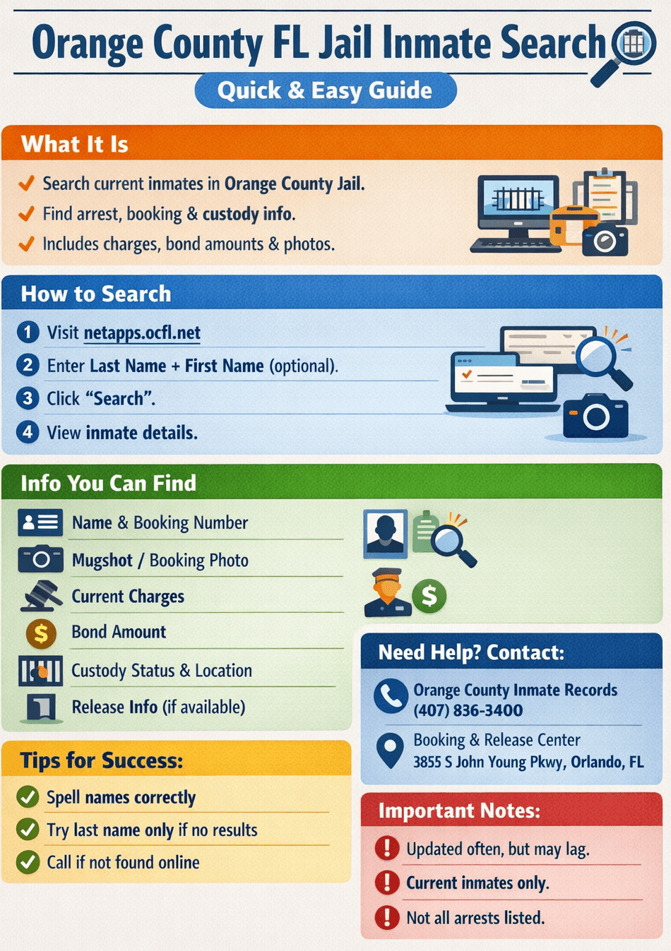 Orange County Jail Inmate Search