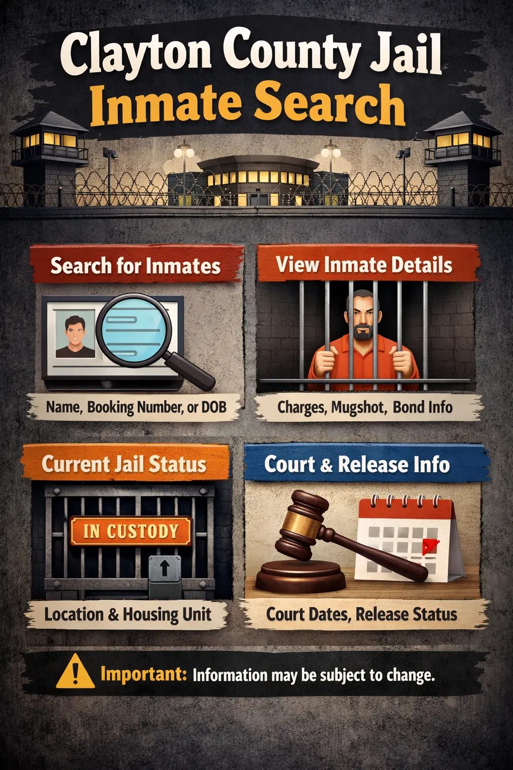 Clayton County Jail Inmate Search