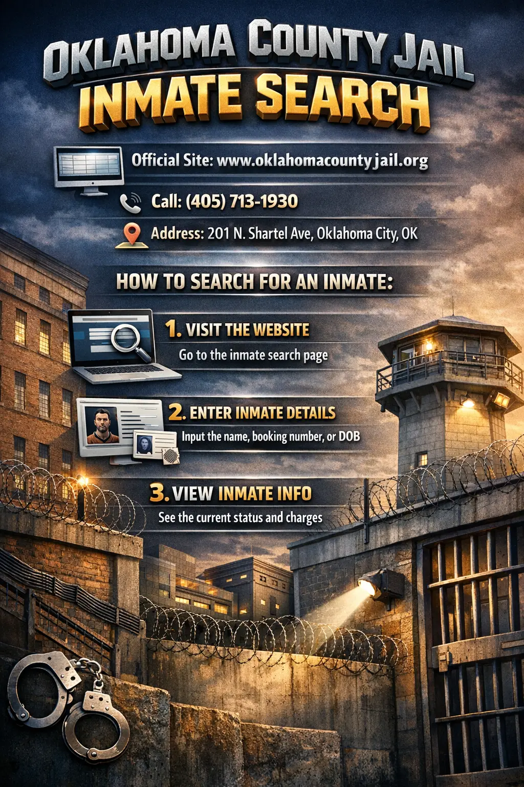 Oklahoma County Jail Inmate Search