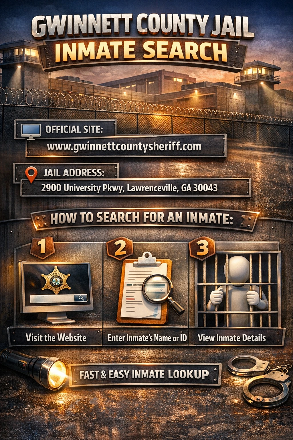 Gwinnett County Jail Inmate Search