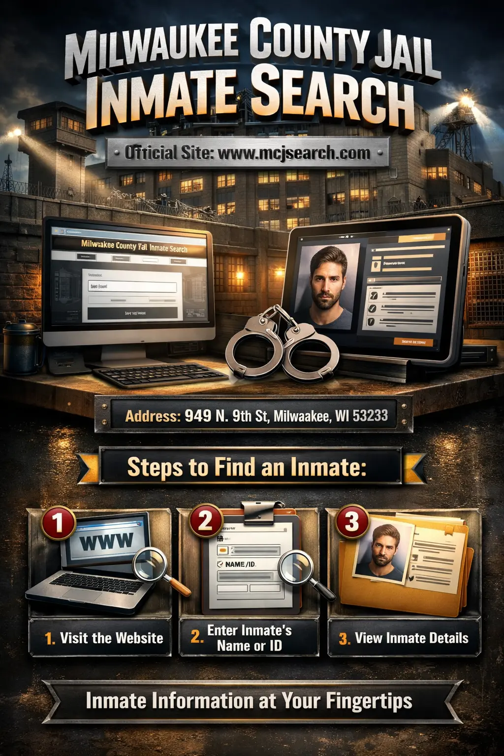 Milwaukee County Jail Inmate Search