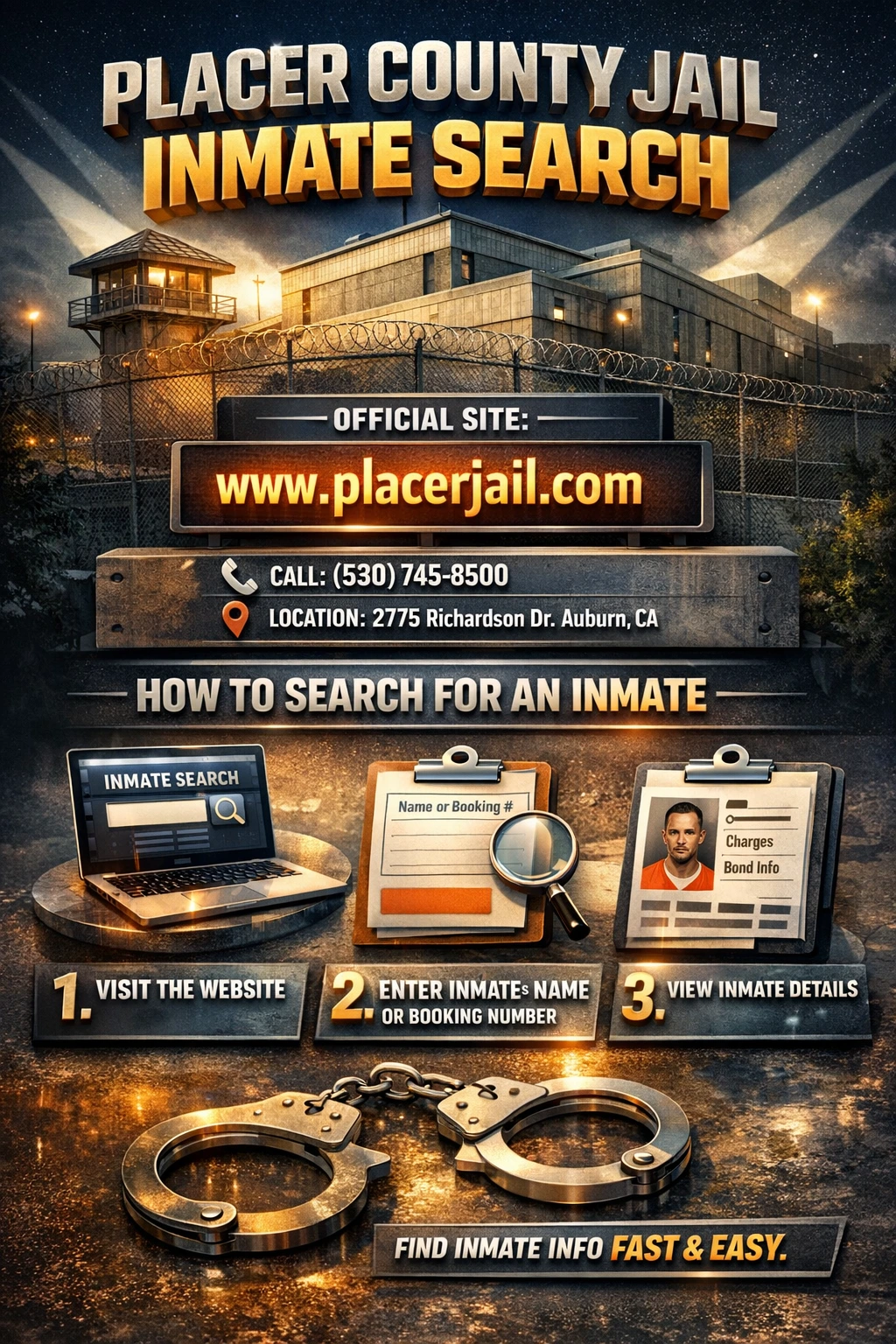 Placer County Jail Inmate Search