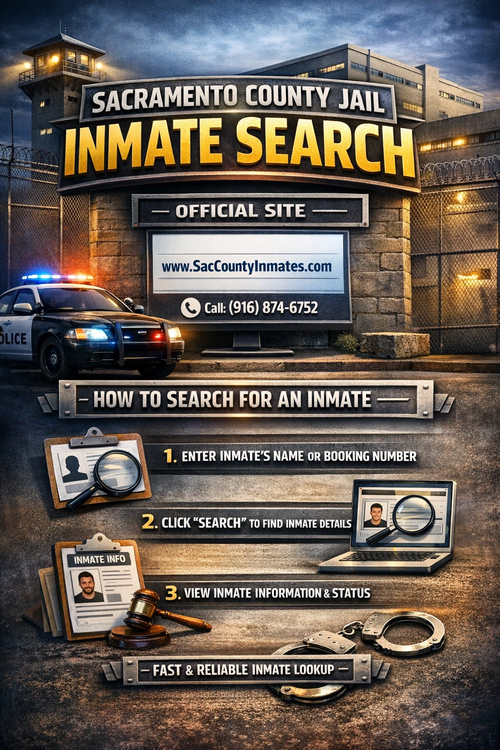 Sacramento County Jail Inmate Search