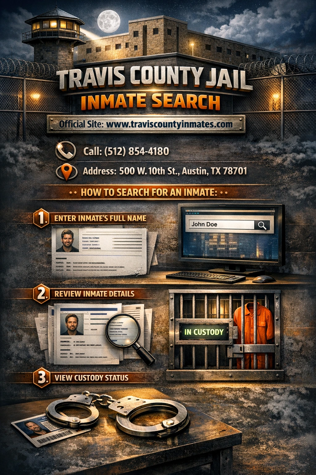 Travis County Jail Inmate Search