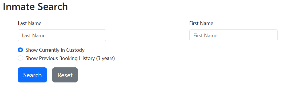 Johnson County Jail Inmate Search