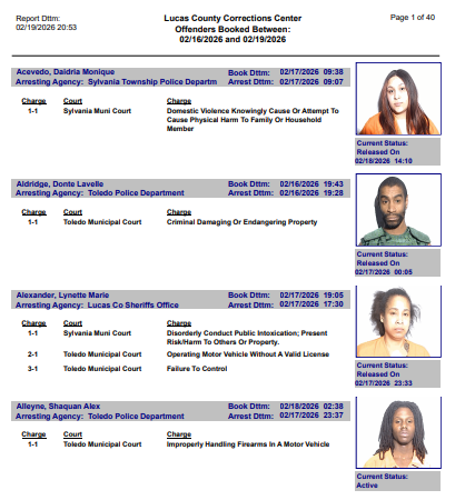 Toledo Jail Inmate Search