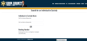 Cook County Jail Inmate Search